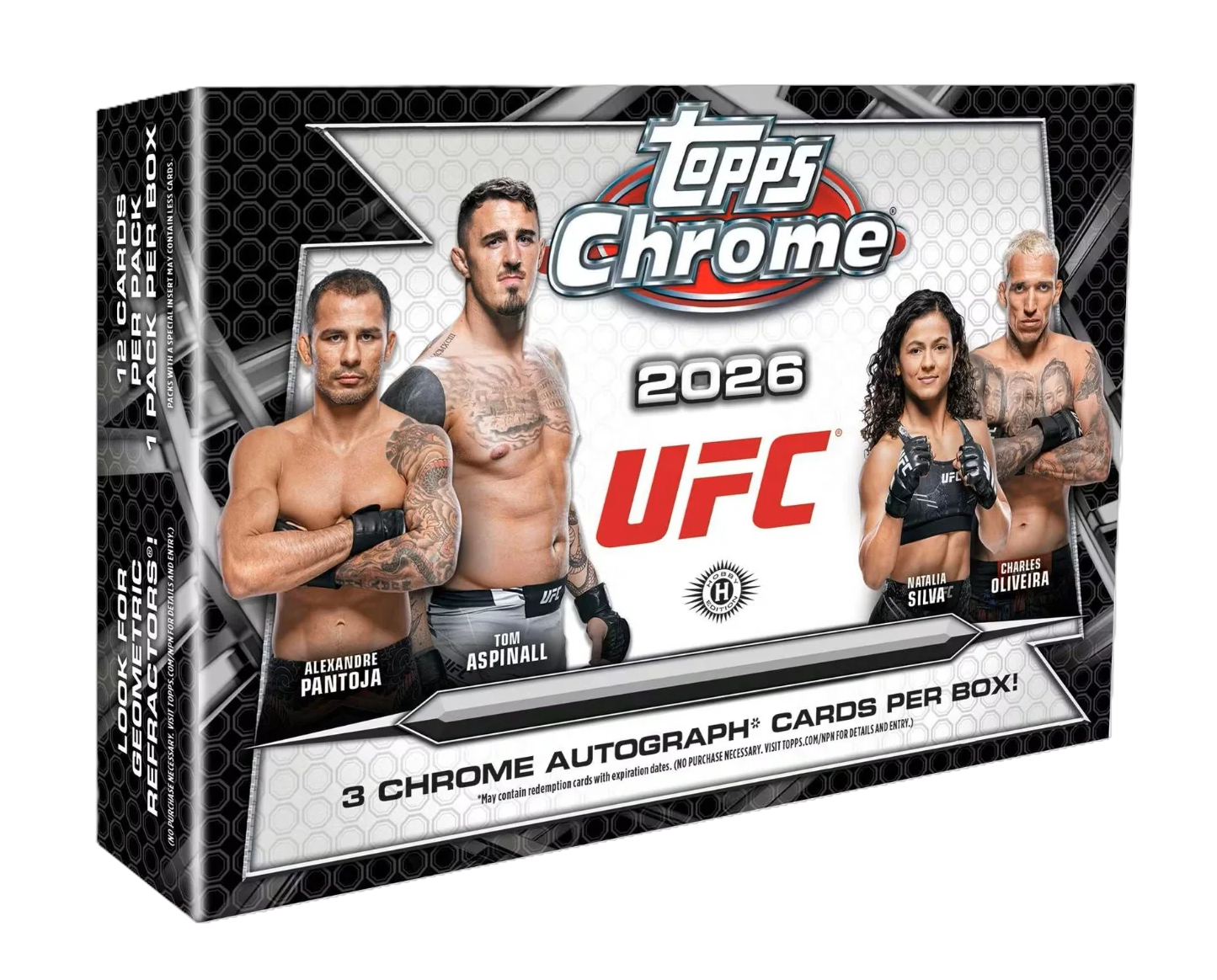 UFC製 モスカート120P 6個 製品情報】2026 TOPPS CHROME UFC BREAKER DELIGHT