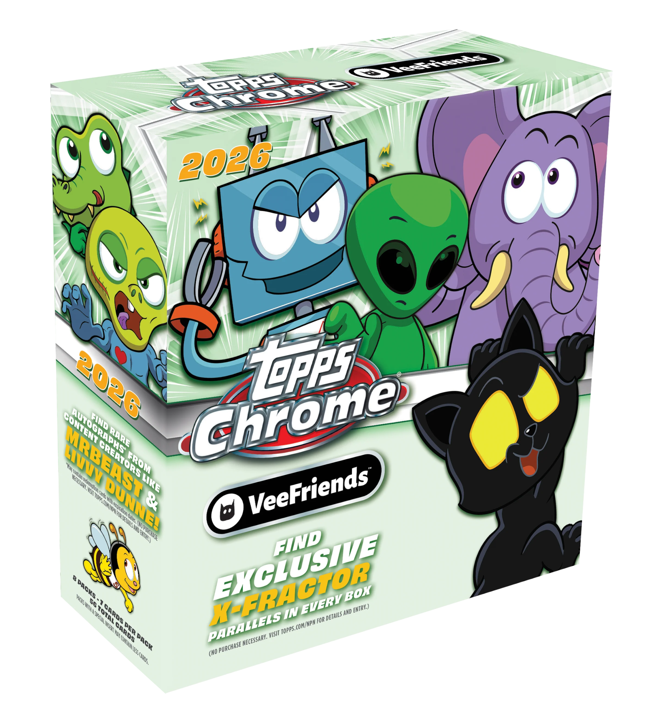 製品情報】2026 TOPPS CHROME VEE FRIENDS MEGA BOX