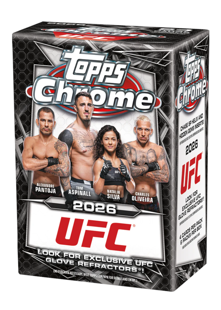 製品情報】2026 TOPPS CHROME UFC VALUE BOX