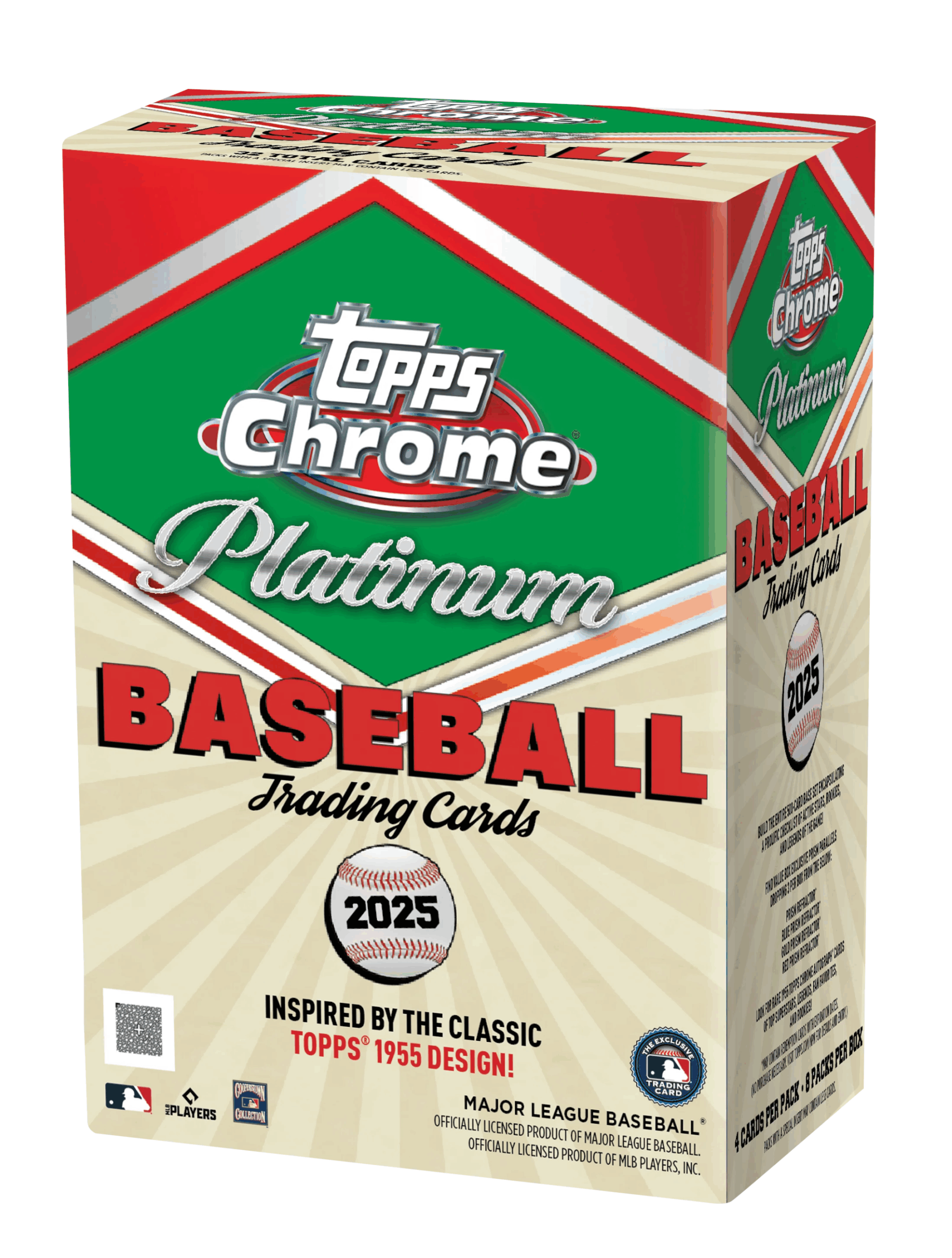 製品情報】MLB 2025 TOPPS CHROME PLATINUM '55 BASEBALL VALUE BOX