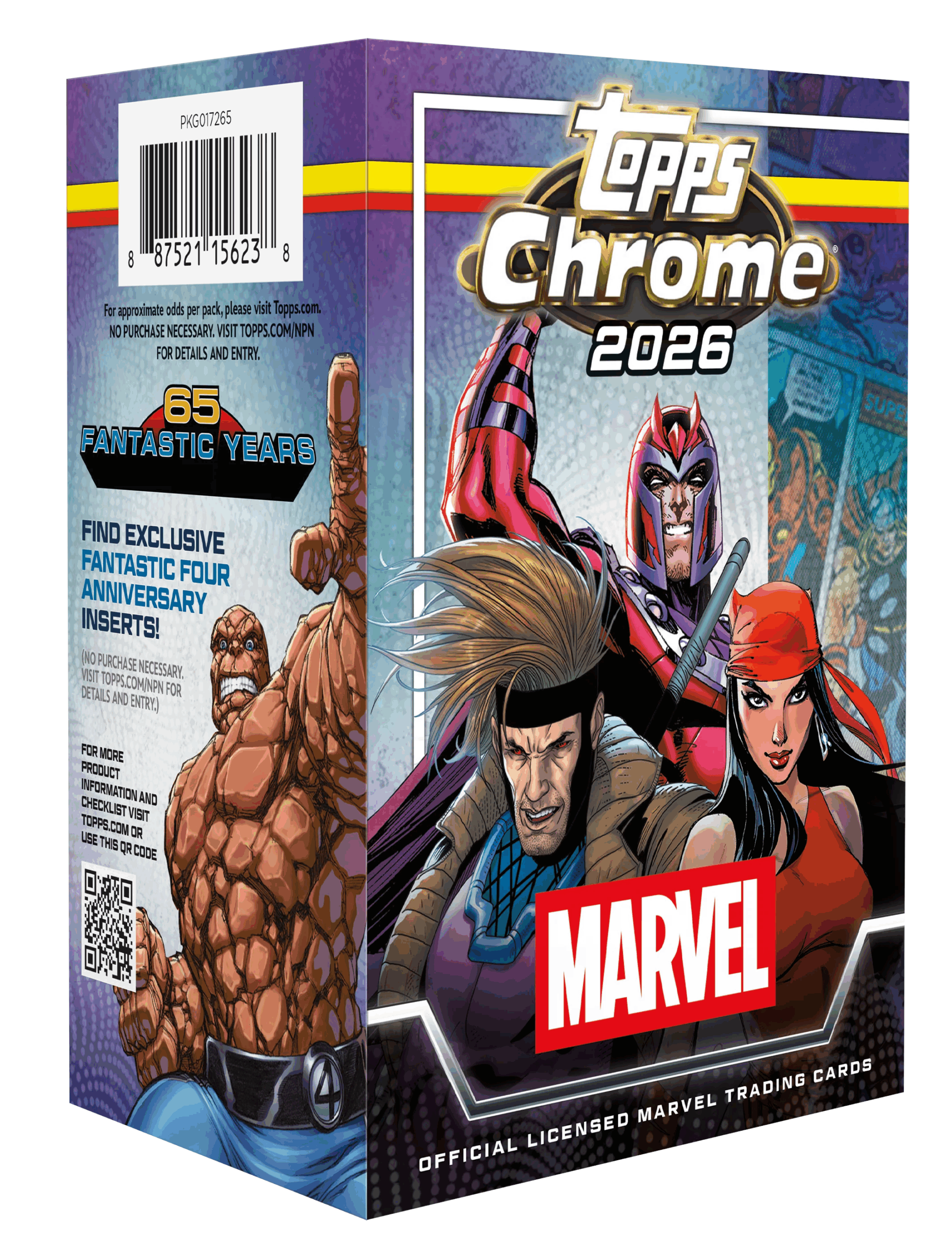 403 ASCE まとめ売り 製品情報】2026 TOPPS CHROME MARVEL COMICS VALUE BOX