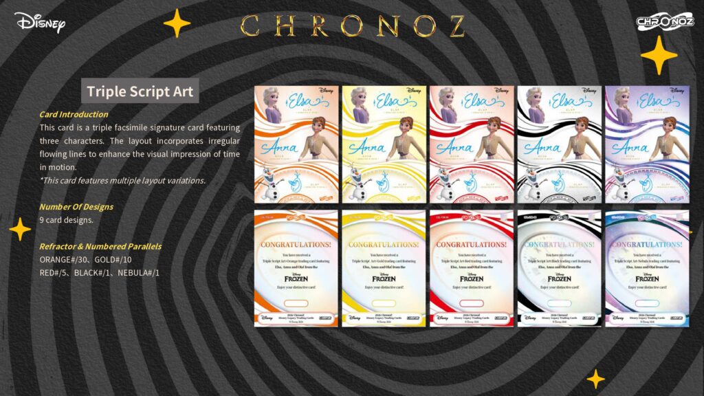 製品情報】2026 CARDFUN CHRONOZ DISNEY LEGACY TRADING CARDS HOBBY