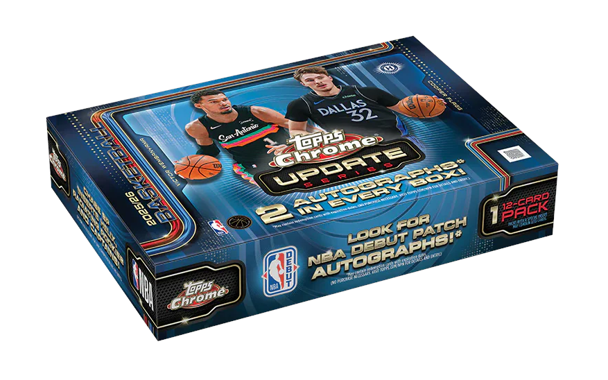 製品情報】NBA 2025-26 TOPPS CHROME UPDATE BASKETBALL BREAKER DELIGHT