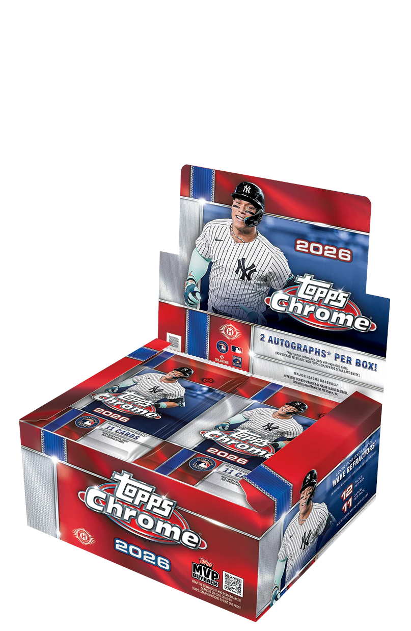 製品情報】MLB 2026 TOPPS CHROME BASEBALL JUMBO
