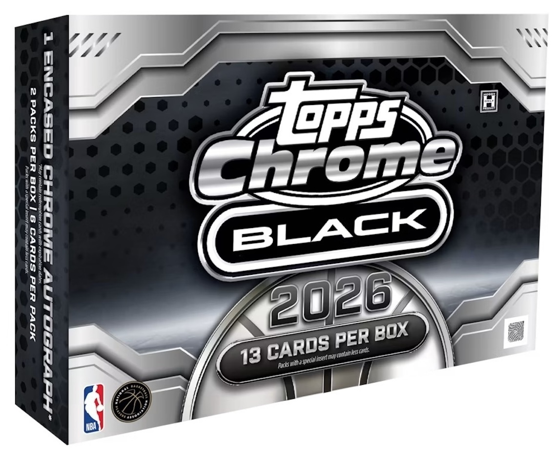 製品情報】NBA 2025-26 TOPPS CHROME BLACK BASKETBALL HOBBY