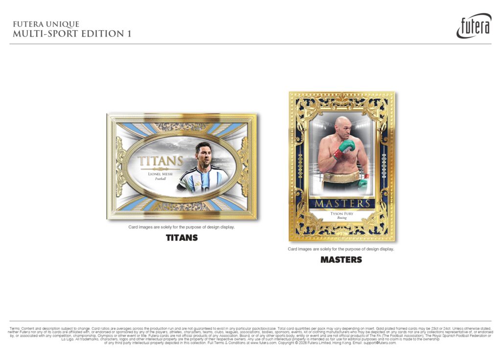 製品情報】2026 FUTERA UNIQUE MULTI-SPORT EDITION 1 HOBBY