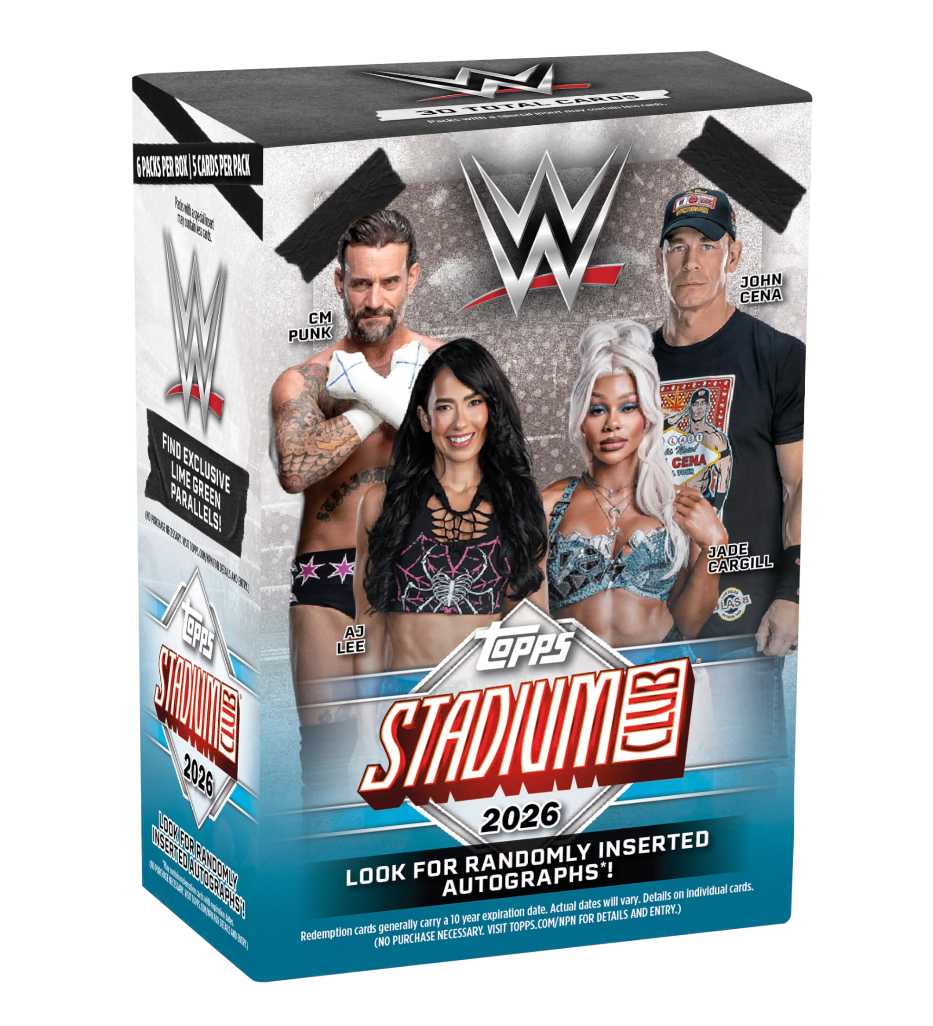 製品情報】2026 TOPPS STADIUM CLUB WWE VALUE BOX